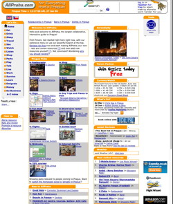 Graham Needham Portfolio - Websites - City Tourism - menu item image