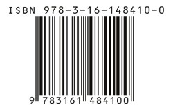 Lucy Needham Portfolio - Barcodes / ISBN / ISSN - menu item image